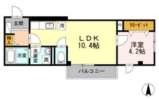 ヌーベルバーグ大山の物件間取画像